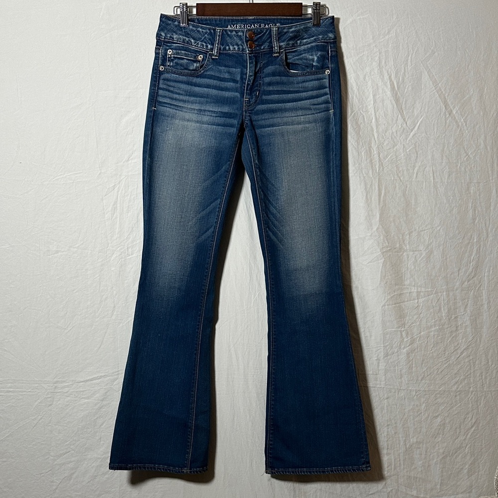 American Eagle Outfitters Blue Flare Jeans